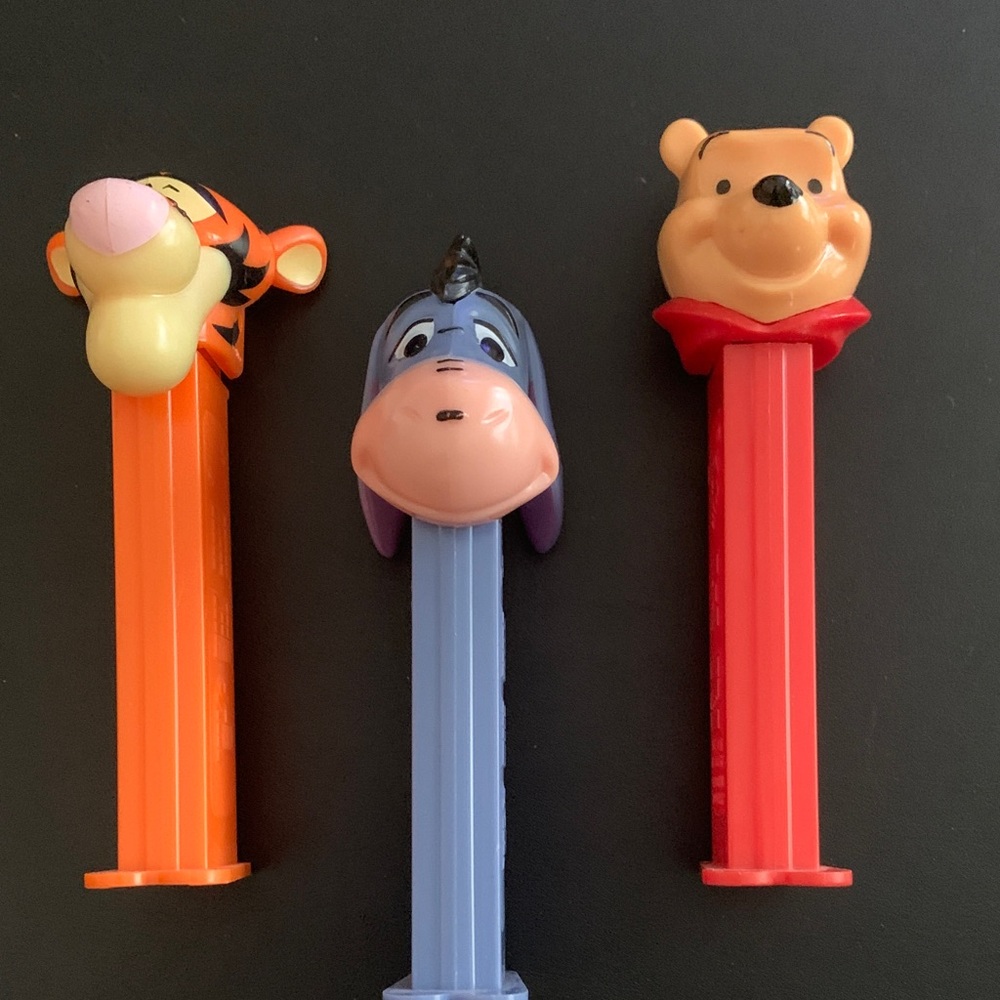 Winnie the Pooh Pez Dispensers - Tigger, Eeyot and Winnie